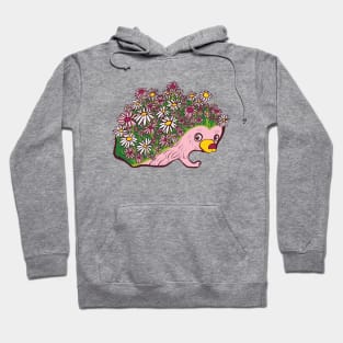 Floral hedgehog Hoodie